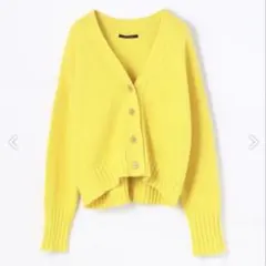 MACPHEE ウールカシミヤ Vネックカーディガン