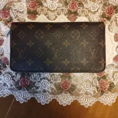 【美品】ルイ・ヴィトン モノグラム ジッピー・ウォレット 長財布 ゴールド金具