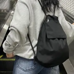 ナップサック ブラック