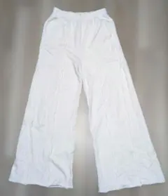 JEANASIS ホワイトスウェットパンツ