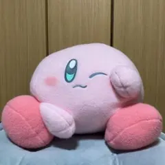 星のカービィ 羊毛フェルト風超BIGぬいぐるみ(うとうと)