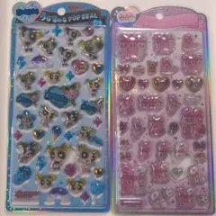 正規品!!うるちゅるポップシール☆バブルスエスバニ2枚セット