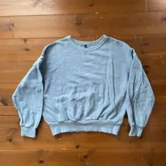 【MARKEY’S】ライトブルー クルーネック トレーナー 150