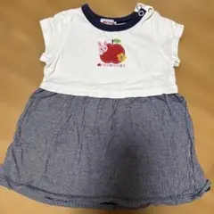 値下げ！MIKIHOUSE ワンピース 80cmのサムネイル