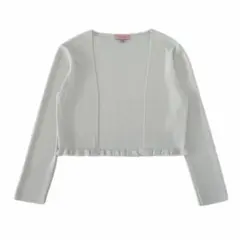 未使用 TOCCA トッカ / 洗える フリルボレロ カーディガン