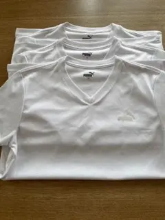 PUMA ホワイト Vネック アンダーシャツ 160サイズ 3枚セット