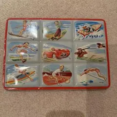 Page of London ヴィンテージ　水彩絵の具用 ブリキ缶 Page of London ヴィンテージ 水彩絵の具用 ブリキ缶 - メルカリ