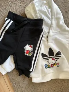 adidas Hello Kitty トレーナー・ショートパンツセット 60