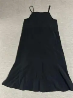 ブラック キャミワンピース