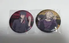 【XANXUS/ベルフェゴール】REBORN! アニメイト 特典 缶バッジ 2種