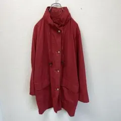 【Aquascutum】オーバージャケット　赤のサムネイル