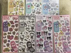 国内正規品平成はっぴーフォン7枚　サンリオキャラクターズキティマイメロクロミ