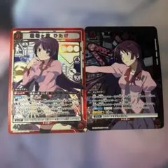 ユニオンアリーナ 戦場ヶ原ひたぎ スタートデッキ プロモ 4枚 ユニオンアリーナ 物語シリーズ スタートデッキ 戦場ヶ原ひたぎ プロモ