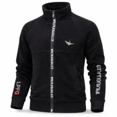 1piu1uguale3 ゴルフフェイクスエード フルジップ トラックジャケット