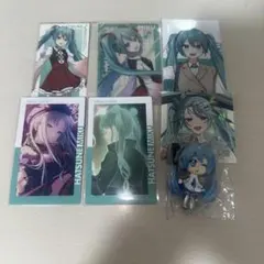 プロセカ グッズ 初音ミク エピカ カード ステッカー 特典 スシロー ガチャ