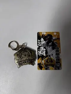 阪神タイガース 2026 優勝記念 キーホルダー＆カード 坂本誠志郎