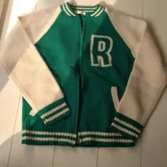 Ray Cassin ジップアップスタジャン SH グリーン/ホワイト