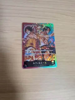 高騰中！ワンピースカードゲーム ルフィ＆エース リーダーパラレル