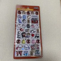 ボンボンドロップシール 和柄 東京観光