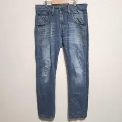 Levi's リーバイス デニムパンツ ジーンズ ストレート リメイク 作業用