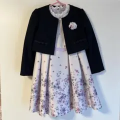 フォーマルドレスとジャケットセット 120cm