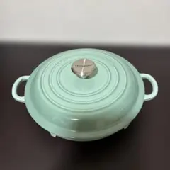 ✳︎STAUB ストウブ✳︎ 26cm セージグリーン 鍋 - メルカリ