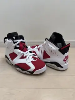 NIKE AIR JORDAN 6 カーマイン 27.5cm AJ6 - メルカリ
