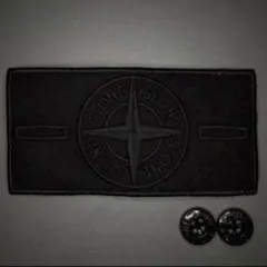 【新品】STONE ISLAND ストーンアイランド タグ ワッペン ブラックのサムネイル
