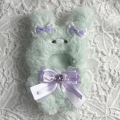 ウサギ　ぬいぐるみ　着せ替え　人形　ハンドメイド　着ぐるみ　10cm用