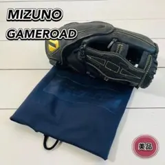 【美品】MIZUNO GAMEROAD 軟式用 野球 グローブ 右投げ 袋付きのサムネイル