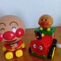 アンパンマンとSLマン