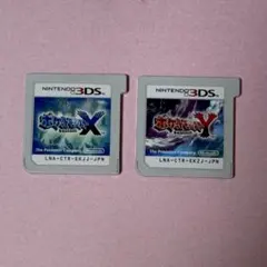 3DS ポケットモンスター X Y 2本セット ポケモン - メルカリ