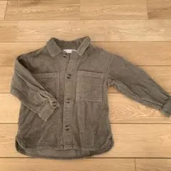 zarababy コーデュロイシャツ　110cm