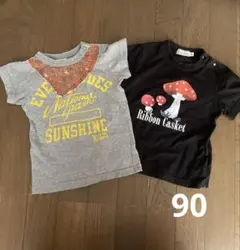 JUNK STORE 他 キッズTシャツ 2枚セット 90cmのサムネイル