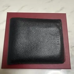 BALLY 二つ折り財布 ブラック レッドのサムネイル