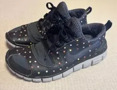 Nike Free ナイキフリー　水玉　ドット　ブラック　24.5スニーカー