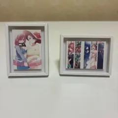 五等分の花嫁 ミニ額縁風スタンド 2種セットのサムネイル
