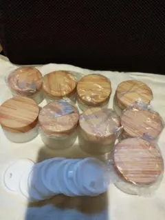 フロストガラス遮光瓶・9個セット30ml容量　(必要な個数に変更可能)