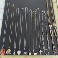 古*i様 まとめ売りアクセサリーS37☆ネックレス10点オークション