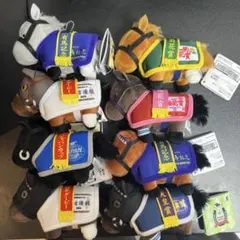 サラブレッドコレクション 馬服マスコットボールチェーン1＆2｜全8種コンプセット