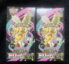 ポケモンカード MEGAドリームex 2BOX シュリンク無し ペリペリあり