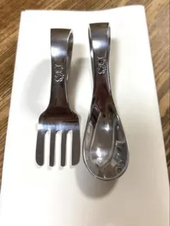 familiar ベビー スプーン&フォークセット