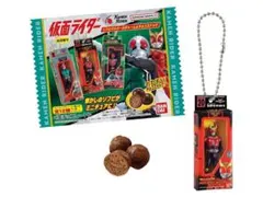 仮面ライダーソフビパッケージチャーム&チョコスナック ダブル