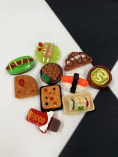 ミニチュアフード 10個セット-1