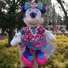 ミニー　ぬいぐるみバッジ　パルパルーザ