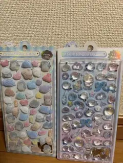 ［正規品］ボンボンドロップシール　うみうみふわふわ、しまえながボンボン2枚セット