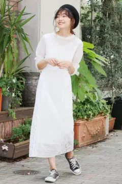 定価1.2万【新品タグ付】 Ungrid アングリッド 総レースマキシワンピース