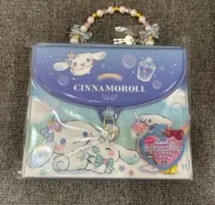 シナモロール　シールコレクションバッグ シール帳 バインダー　鍵