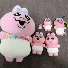 おぱんちゅうさぎ ぬいぐるみ マスコット 6点セット 新品 - メルカリ