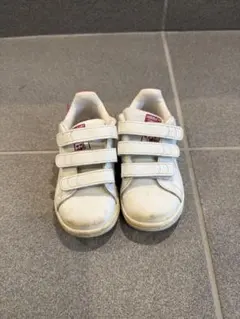 14センチ　adidas stan smith ベルクロストラップシューズ